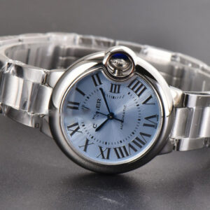 Ballon Bleu 33mm AF Ice Blue Dial SS Bracelet A1853 - Image 30