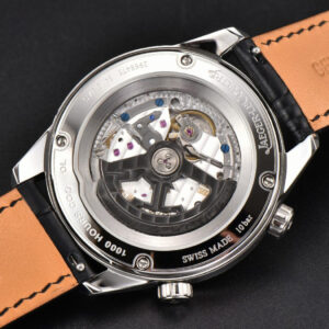 Polaris Geographic 40mm LTF Black Dial Black Leather Strap MIYOTA 9015 - Image 29