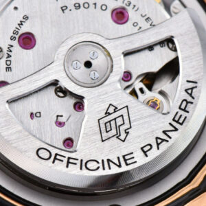PAM1114 TTF 44MM RG Blue Dial Blue Leather Strap P9010 - Image 3
