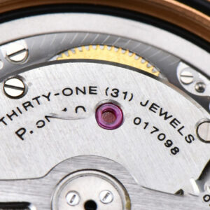 PAM1114 TTF 44MM RG Blue Dial Blue Leather Strap P9010 - Image 4