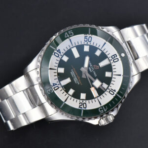 SuperOcean 44mm TF Green/White Dial SS Bracelet A2824 - Image 19