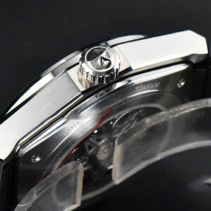 Defy Classic LF 41MM Skeleton Blue Dial Blue Gummy Strap A2892 - Image 12