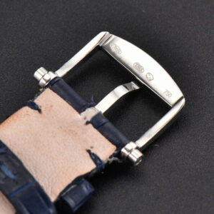 Classique 5177 40.5mm LTF Black Dial Digital Marker Blue Leather Strap MY9015 - Image 10