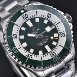 SuperOcean 44mm TF Green/White Dial SS Bracelet A2824 - Image 27