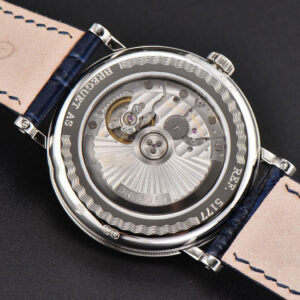 Classique 5177 40.5mm LTF Black Dial Digital Marker Blue Leather Strap MY9015 - Image 14
