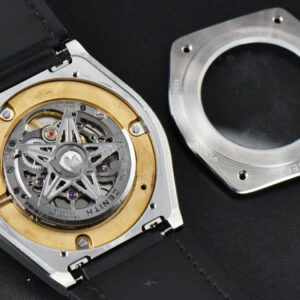 Defy Classic LF 41MM Skeleton Blue Dial Blue Gummy Strap A2892 - Image 20