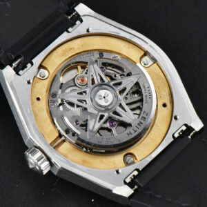 Defy Classic LF 41MM Skeleton Blue Dial Blue Gummy Strap A2892 - Image 21