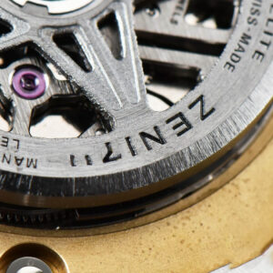 Defy Classic LF 41MM Skeleton Blue Dial Blue Gummy Strap A2892 - Image 22