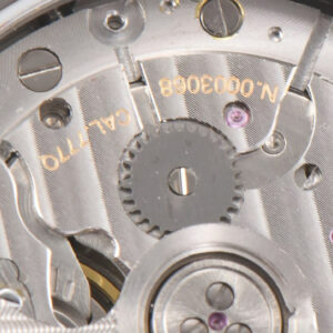 Classique 5177 40.5mm LTF White Dial Digital Marker Blue Leather Strap MY9015 - Image 13