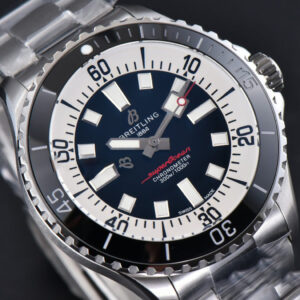 SuperOcean 44mm TF Black/White Dial SS Bracelet A2824 - Image 26