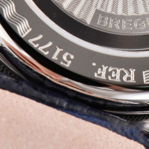 Classique 5177 40.5mm LTF Black Dial Digital Marker Blue Leather Strap MY9015 - Image 24