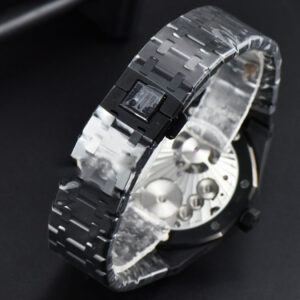 Royal Oak PVD Tourbillon 41mm R8F Black Sunburst Tapisserie Dial PVD Bracelet V2 - Image 15
