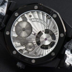 Royal Oak PVD Tourbillon 41mm R8F Black Sunburst Tapisserie Dial PVD Bracelet V2 - Image 18