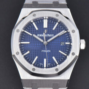 Royal Oak 15400 41mm IPF Blue Textured Dial SS Bracelet SA3120
