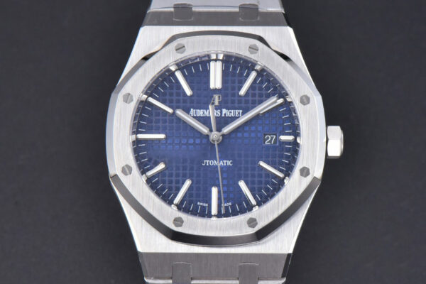 Royal Oak 15400 41mm IPF Blue Textured Dial SS Bracelet SA3120