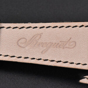 Classique 5177 38.5mm LTF White Textured Dial Roma Marker Black Leather Strap MY9015 - Image 16