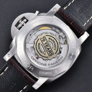 PAM1116 TTF 44MM Dark Green Dial Brown Leather Strap P9010 - Image 9