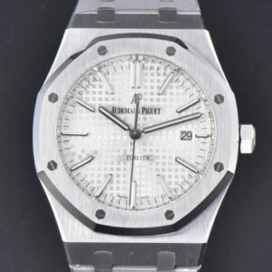 Royal Oak 15400 41mm IPF White Textured Dial SS Bracelet SA3120