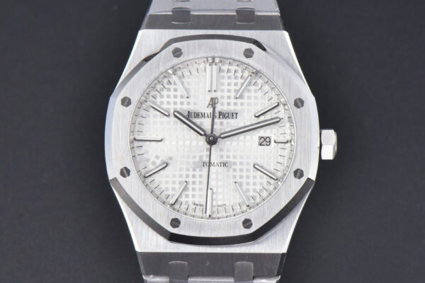 Royal Oak 15400 41mm IPF White Textured Dial SS Bracelet SA3120