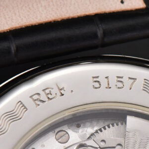 Classique 5177 38.5mm LTF White Dots Dial Roma Marker Black Leather Strap MY9015 - Image 10