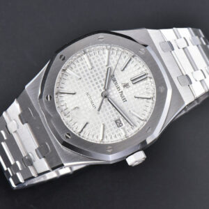 Royal Oak 15400 41mm IPF White Textured Dial SS Bracelet SA3120 - Image 3