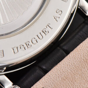 Classique 5177 38.5mm LTF White Dots Dial Roma Marker Black Leather Strap MY9015 - Image 11