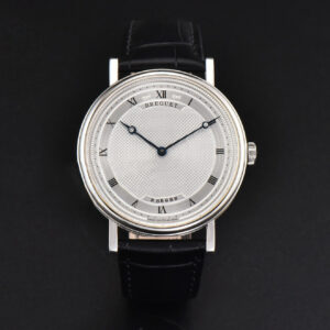 Classique 5177 38.5mm LTF White Dots Dial Roma Marker Black Leather Strap MY9015 - Image 12