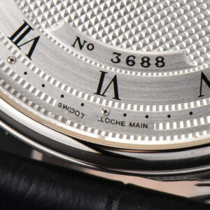 Classique 5177 38.5mm LTF White Dots Dial Roma Marker Black Leather Strap MY9015 - Image 16