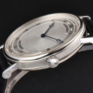 Classique 5177 38.5mm LTF White Dots Dial Roma Marker Black Leather Strap MY9015 - Image 18