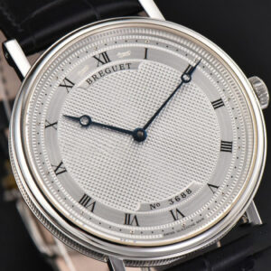 Classique 5177 38.5mm LTF White Dots Dial Roma Marker Black Leather Strap MY9015 - Image 19