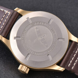 Pilot UTC Spitfire ZF 41MM “MJ271” Bronze Green Dial Brown Leather Strap A2836 - Image 14