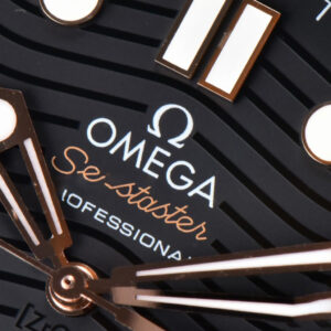 Seamaster Diver 300M 43.5mm RG VSF Ceramic Black Dial Black Rubber Strap A8806 - Image 5