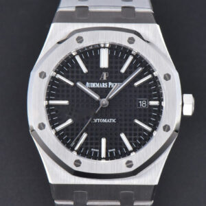 Royal Oak 15400 41mm IPF Black Textured Dial SS Bracelet SA3120