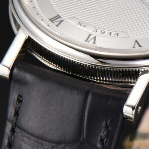 Classique 5177 40.5mm LTF White Dots Dial Roma Marker Black Leather Strap MY9015 - Image 17