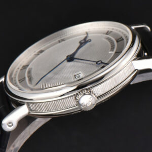 Classique 5177 40.5mm LTF White Dots Dial Roma Marker Black Leather Strap MY9015 - Image 18