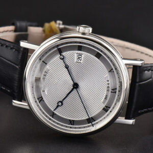 Classique 5177 40.5mm LTF White Dots Dial Roma Marker Black Leather Strap MY9015 - Image 20