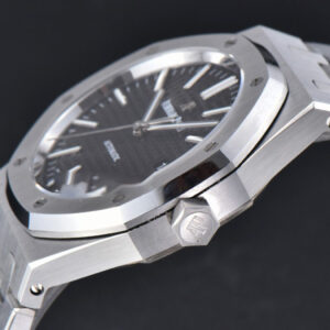 Royal Oak 15400 41mm IPF Black Textured Dial SS Bracelet SA3120 - Image 4