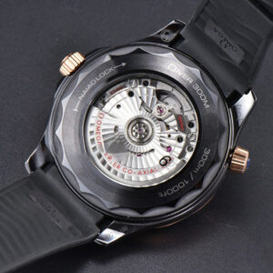 Seamaster Diver 300M 43.5mm RG VSF Ceramic Black Dial Black Rubber Strap A8806 - Image 17