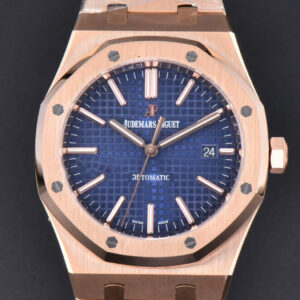 Royal Oak 15400 41mm RG IPF Blue Textured Dial RG Bracelet SA3120