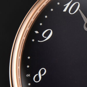 Classique 5177 40.5mm LTF RG Black Dial Digital Marker Blue Leather Strap MY9015 - Image 3
