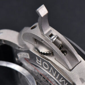 PAM1096 Luminor GMT 42mm Titanium VSF Black Dial Black Leather Strap P9011 - Image 13