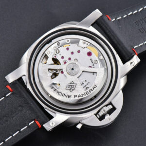 PAM732 TTF 44MM Black Dial Black Leather Strap P9010 - Image 4