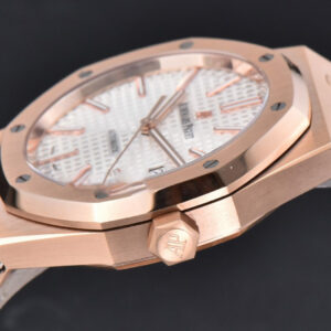 Royal Oak 15400 41mm RG IPF White Textured Dial RG Bracelet SA3120 - Image 4