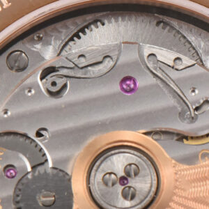 Classique 5177 40.5mm LTF RG White Dots Dial Roma Marker Brown Leather Strap MY9015 - Image 4
