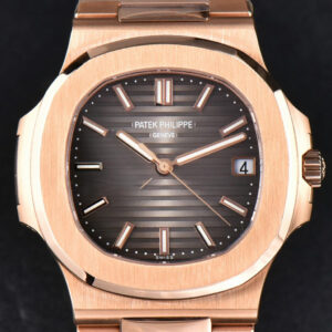 Nautilus 5711/1R RG PPF 40MM Gray Textured Dial RG Bracelet 324CS V2 (Updated To V4)