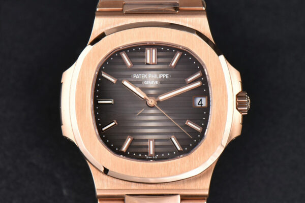 Nautilus 5711/1R RG PPF 40MM Gray Textured Dial RG Bracelet 324CS V2 (Updated To V4)