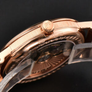 Classique 5177 40.5mm LTF RG White Dots Dial Roma Marker Brown Leather Strap MY9015 - Image 5