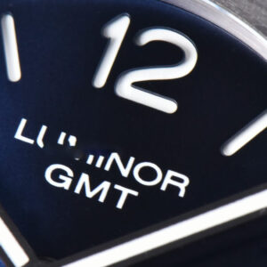 PAM1279 Luminor GMT 42mm Titanium VSF Blue Dial Black Leather Strap P9011 - Image 16