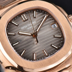 Nautilus 5711/1R RG PPF 40MM Gray Textured Dial RG Bracelet 324CS V2 (Updated To V4) - Image 4