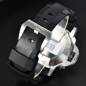 PAM1209 Submersible 42mm VSF Black Dial Blue Bezel Black Rubber Strap P9000 - Image 11